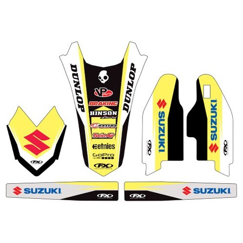Factory Effex Graphics - Std Trim Kit Suzuki RMZ250 07-09