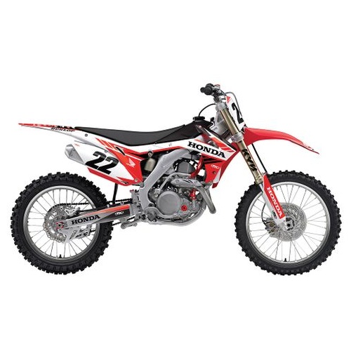 Factory Effex Graphics - Evo 14 Shroud Kit Honda Cr125 95-97