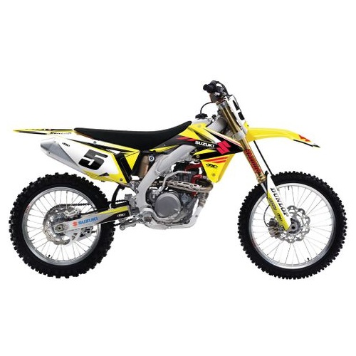 Factory Effex Graphics - Evo 14 Shroud Kit Suzuki Rmz250 07-09