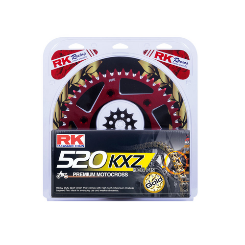RK Chain & Sprocket Kit - Lite - Red - 13/48 CRF450 02-25 /CRF250 22-25