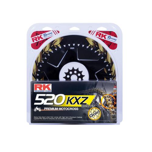 RK Chain & Sprocket Kit - Lite - Black - 13/51 KX250F ('06-21)