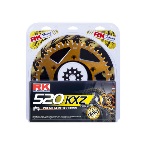 RK Chain & Sprocket Kit - Lite - Gold - 13/50 RMZ450 ('13-24)