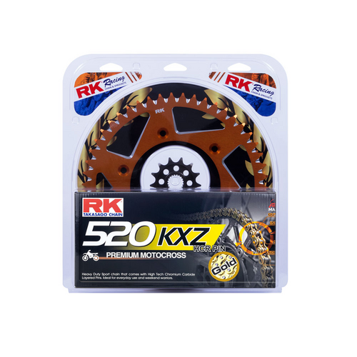 RK Chain & Sprocket Kit - Lite - Orange - 14/48 150 SX ('09-25)