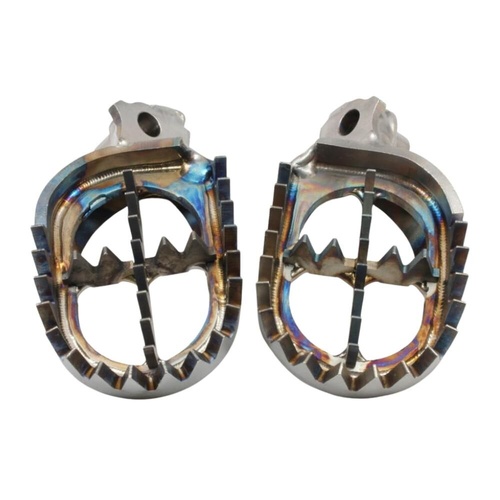 Works Connection Yamaha Footpegs Pro Pegs Titanium