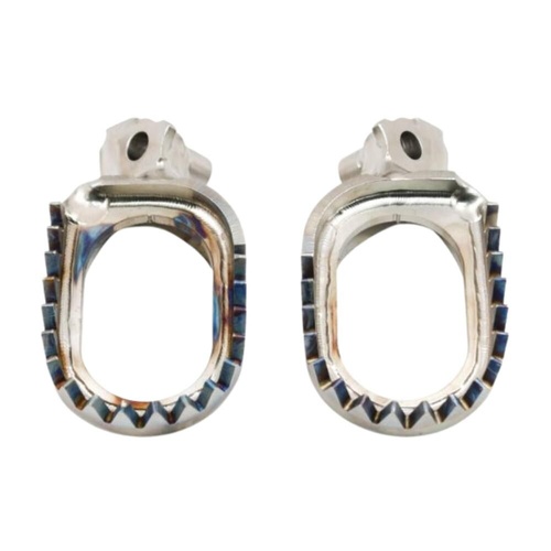Works Connection Yamaha Footpegs Pro Pegs Mud Titanium