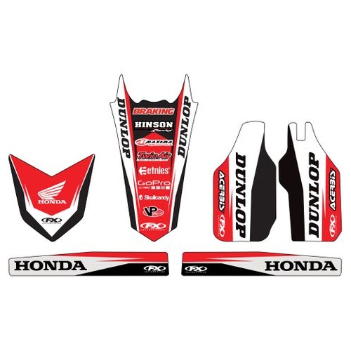 Factory Effex Graphics - Trim Kit Honda Crf450 2017-2018