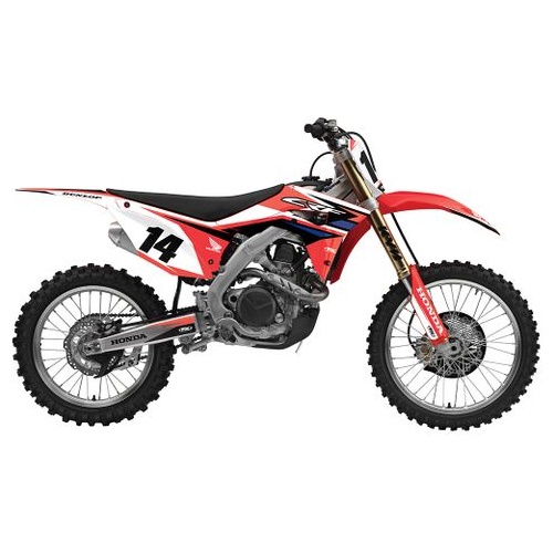 Factory Effex Graphics - Evo 15 Shroud Kit Honda Xr650 00-10