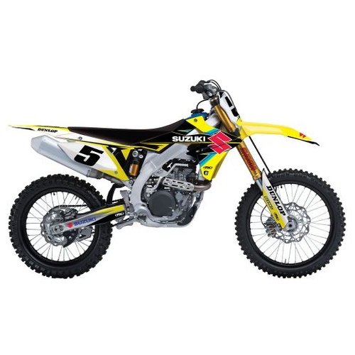 Factory Effex Graphics - Evo 15 Shroud Kit Suzuki Rm125/250 01-08