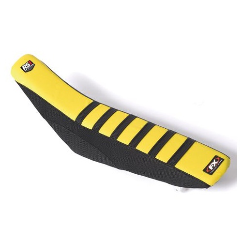 Factory Effex RS1 Seat Cover - Suzuki RMZ450 2018 Black/Yellow