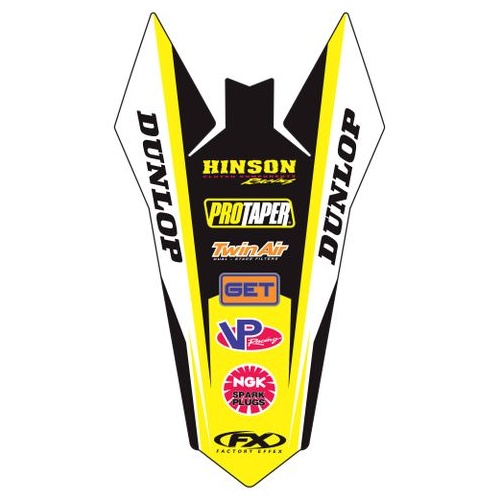 Factory Effex Graphics - Rear Fender Suzuki Rmz450 2018