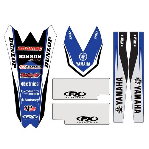 Factory Effex Graphics - Trim Kit Yamaha Yz450F 2018