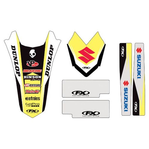 Factory Effex Graphics - Trim Kit Suzuki Rmz450 2018