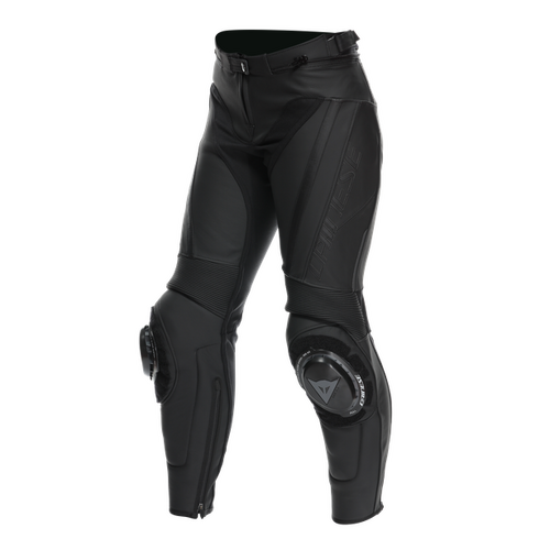 DELTA 4 WOMEN'S LEATHER PANTS - Black