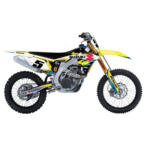 Factory Effex Graphics - Evo 16 Shroud Kit Suzuki Rmz450 08-17