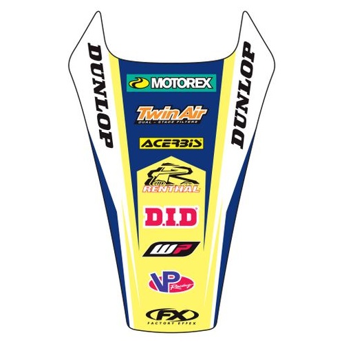 Factory Effex Graphics - Rear Fender Husqvarna Tc/Fc 125-450 2019