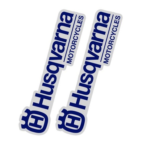 Factory Effex Fork/Swingarm Stickers Husqvarna Dark Blue