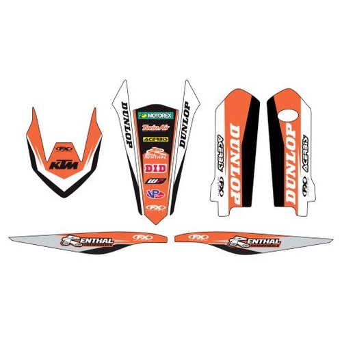 Factory Effex Graphics - Trim Kit Ktm Sx125-450F 2019