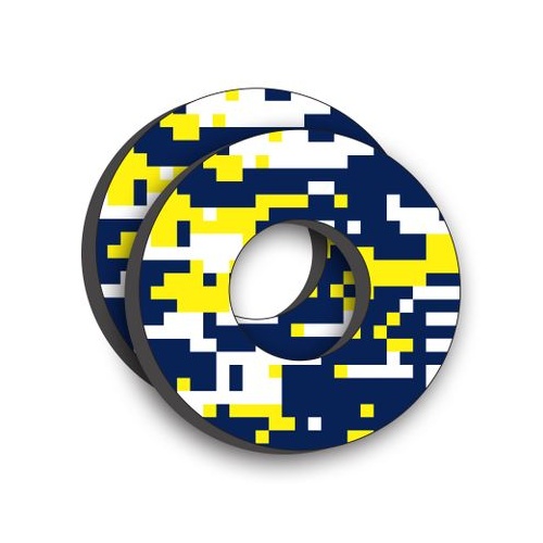 Factory Effex Moto Grip Donuts Husqvarna Blue/Yellow