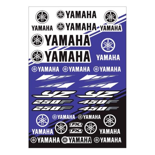Factory Effex Oem Sticker Sheet Yamaha YZ