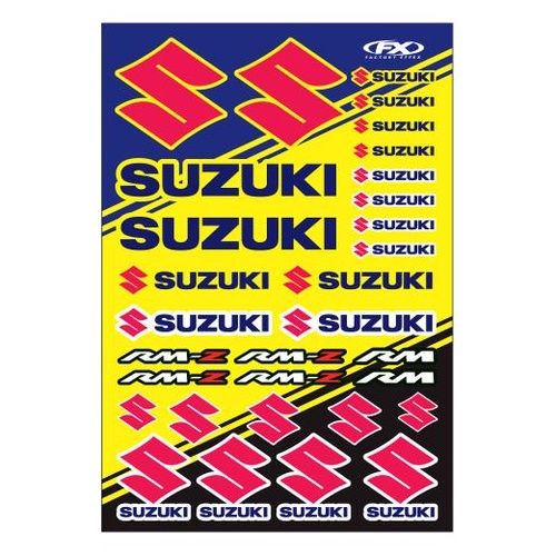 Factory Effex Oem Sticker Sheet Suzuki Rmz
