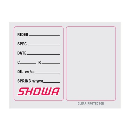 Factory Effex Spec Sticker Showa Suspension 3 Pack