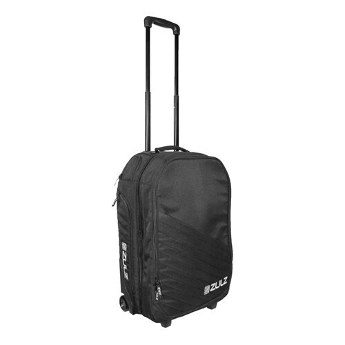 ZULZ TRAVEL BAG PRIMETIME CARRYON Black STITCHING