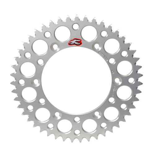 Renthal Honda Silver Ultralight Grooved ATV Rear Sprocket