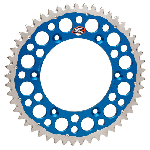 Renthal Twinring Gas Gas Blue Grooved Dirt Rear Sprocket