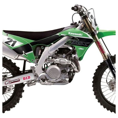 Factory Effex Graphics - Kawasaki Kx85 2022 Sr1 Shroud Kit