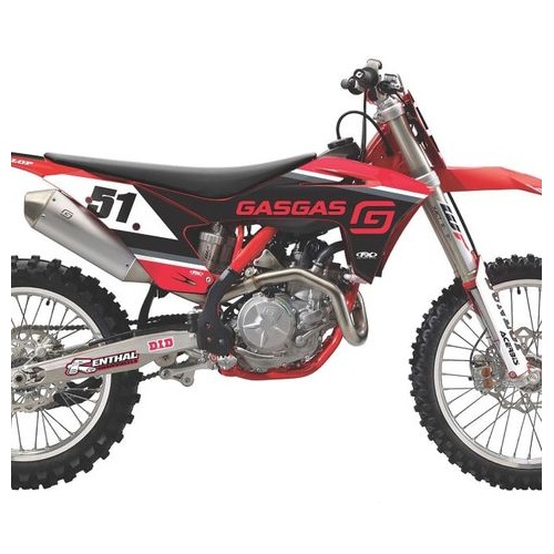 Factory Effex Graphics - Gasgas Mc125-450F 21-23 Sr1 Shroud Kit