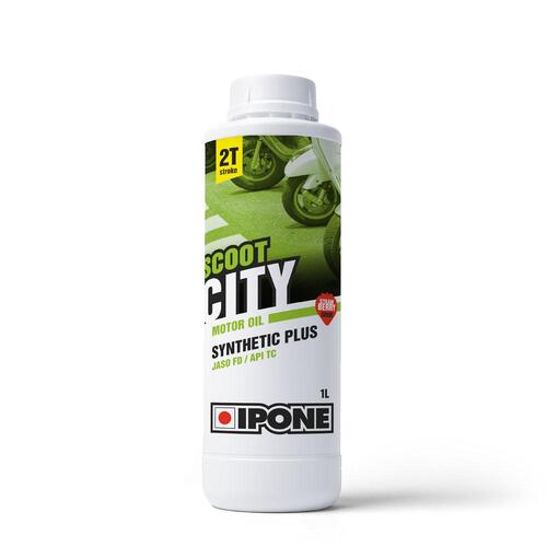 IPONE Scoot City Strawberry- 2-Stroke Semi-Syn. Motor Oil - 1L