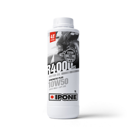 IPONE R4000 RS 10W50 - 4-Stroke Syn. Motor Oil - 1L