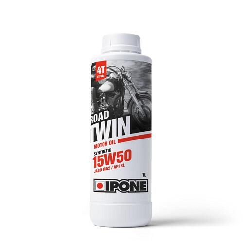 IPONE Road Twin 15W50 - 4-Stroke Semi-Syn. Motor Oil - 1L