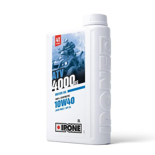 IPONE ATV 4000 RS 10W40 - 4-Stroke Semi-Syn. Motor Oil - 2L