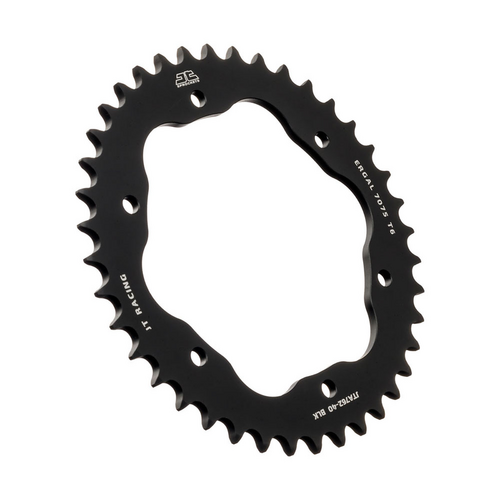 JT Rear Alloy Sprocket - 43T 520P - Black (760 or 770 adaptor required)