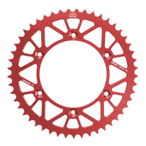 Alloy Racelite Sprocket - 51T 520P - Red