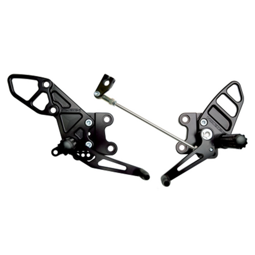 Vortex Rearsets (Black) - Kawasaki ZX-14R ('06-19)