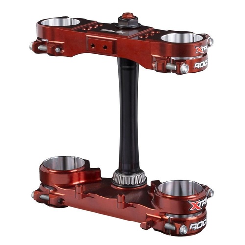 Xtrig Honda Brown Triple Clamps ROCS Pro Offset 22-24mm