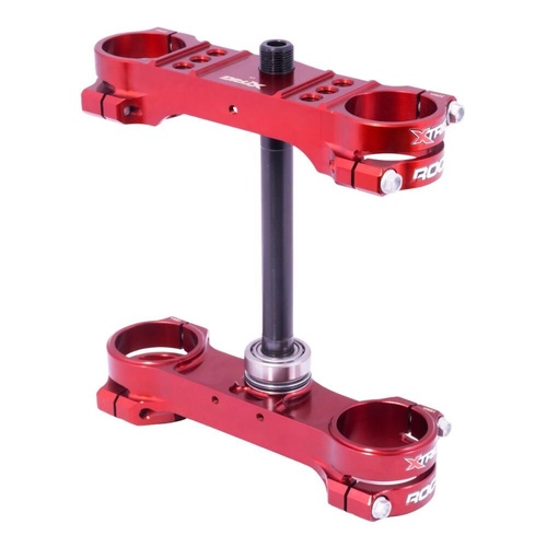 Xtrig Husqvarna Brown Triple Clamps ROCS Tech Offset 14 mm
