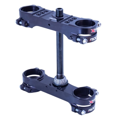 Xtrig Gas Gas Black Triple Clamps ROCS Tech Offset 14mm