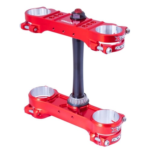 Xtrig KTM Red Triple Clamps ROCS Pro Offset 20-22mm