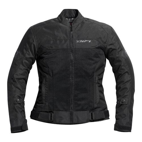 Difi "Ibiza Air" Ladies Road Jacket - Black