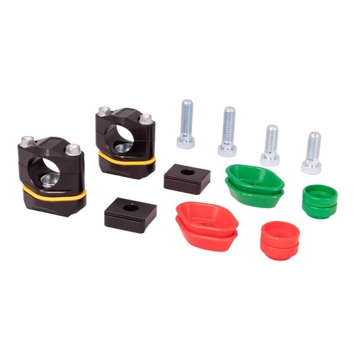 Xtrig Fantic Handlebar Mount Flexfix Kit For 28.6mm Handlebar M12 (Clamps Only)