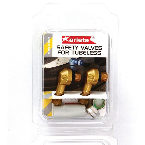 Ariete M/C Valve Stem Gold 11970 T/L 11.3mm (Pair)