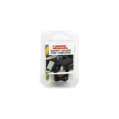 Ariete M/C Valve Stem Black 11971-N T/L 8.3mm (Pair)