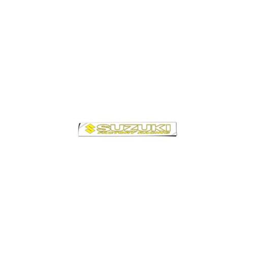 Sticker Racing D/Cut - Suzuki, Yellow (930 x 110mm)
