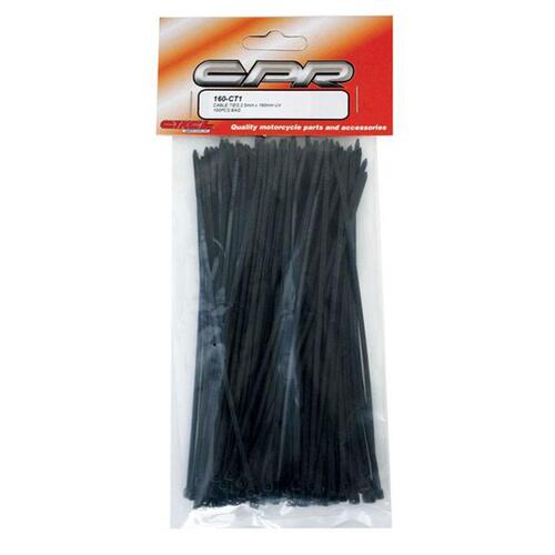 (NEW) CPR ZIP TIES 2.5MM X 160MM 100PCS