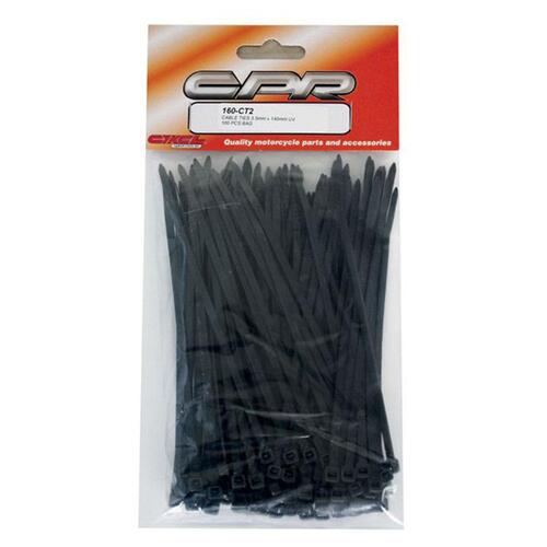 (NEW) CPR ZIP TIES 3.5MM X 140MM 100PCS