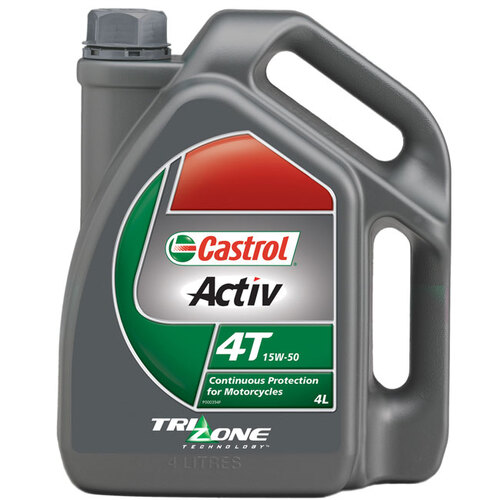 Castrol Activ 4T 15W-50 4 Litre