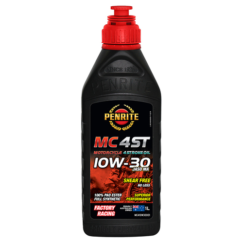Penrite MC-4ST 10W-30 100% Pao Ester Full Synthetic 1 Litre